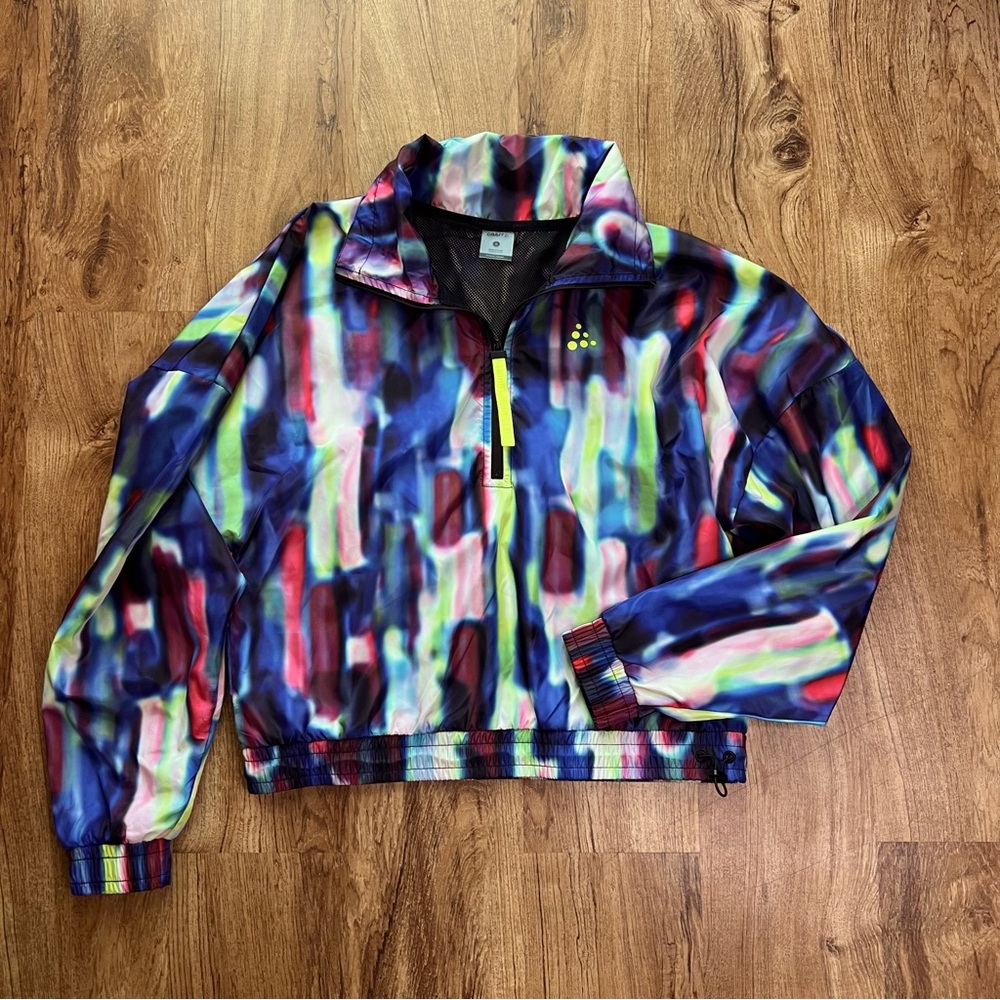 NWOT Craft ASOME 1/2 Zip Fitness Cycle Wind Jacket Women’s Small MSRP $119